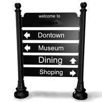 Wayfinding 3D Model
