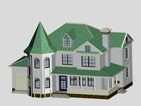 Villa 080 3D Model