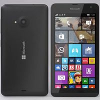 Microsoft Lumia 535 Gray 3D Model
