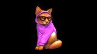 Hipster Cat