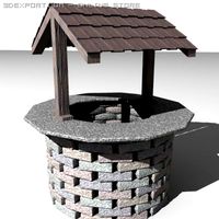 Stone well 3D Model