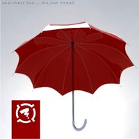 Umbrella 3d model 3D Model