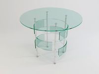 Glass Table 08 3D Model