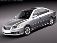 Hyundai Azera 3D Model
