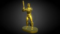 Baseball Trophy Sculpture