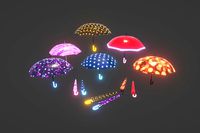 Colourful Umbrella's 3D(FREE)