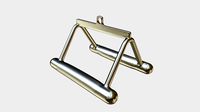 Pulley handle gym equipment 2