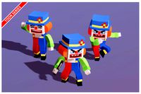 Clown Toon Humanoid Series