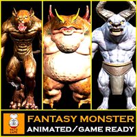 "Animated" Monster Bundle 02