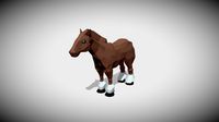 Low Poly Horse