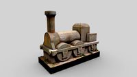 Gunnersbury Park Wooden Train