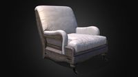 RH English Roll Armchair