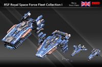 RSF Royal Space Force Spaceship Fleet Collection I