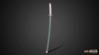 [Game-Ready] Japanese Sword Katana