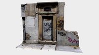 Abandoned transformer station