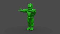 Hulk cigarette holder - Printable