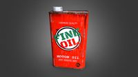 Vintage Motor Oil Can - Old Condition / Variety