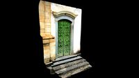 Porta lateral Igreja de S. Francisco de Assis