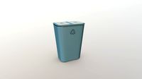 waste sorting bin