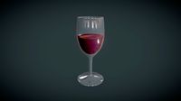 Wine In Glass Modo