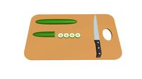 Cucumber Slice Chopping Board Kitchen Knife