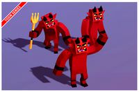 Devil Toon Humanoid Series