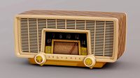 Vintage 1950's Radio