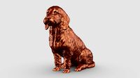 Basset Fauve de Bretagne 3D Print Model Pose 05
