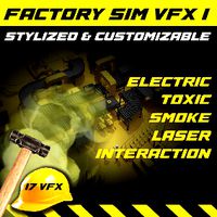 Factory Simulator VFX Set 1 - Stylized