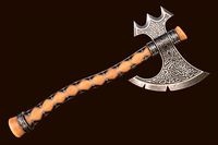 Medieval Wooden Axe