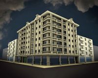 Royal building 2 3D Model