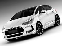Citroen DS5 3D Model