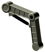 Robot arm with piston