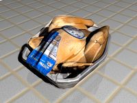 Packed chicken