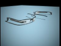Google Glass 3D Model