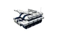 Futuristic tank