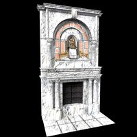 Marble Fireplace
