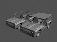 Low Poly Jeep
