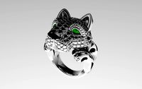 Panter Pave ring