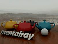 mentalray-vray light setup