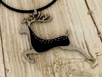 reindeer pendant