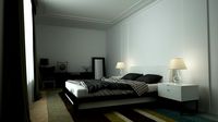 white bedroom