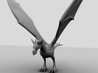 3d dragon model