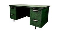 Metal desk