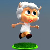 Cartoon Goat-Sheep