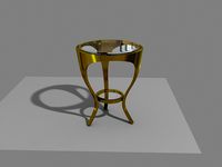 table gold