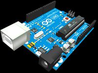 Arduino-uno-rev3-microcontroller 3d models