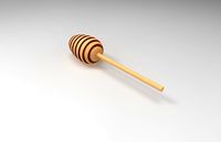 pinecone honey spoon