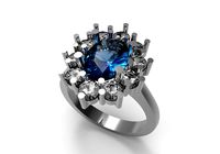 Contour Engagement Ring