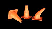 Traffic Cones Dirty